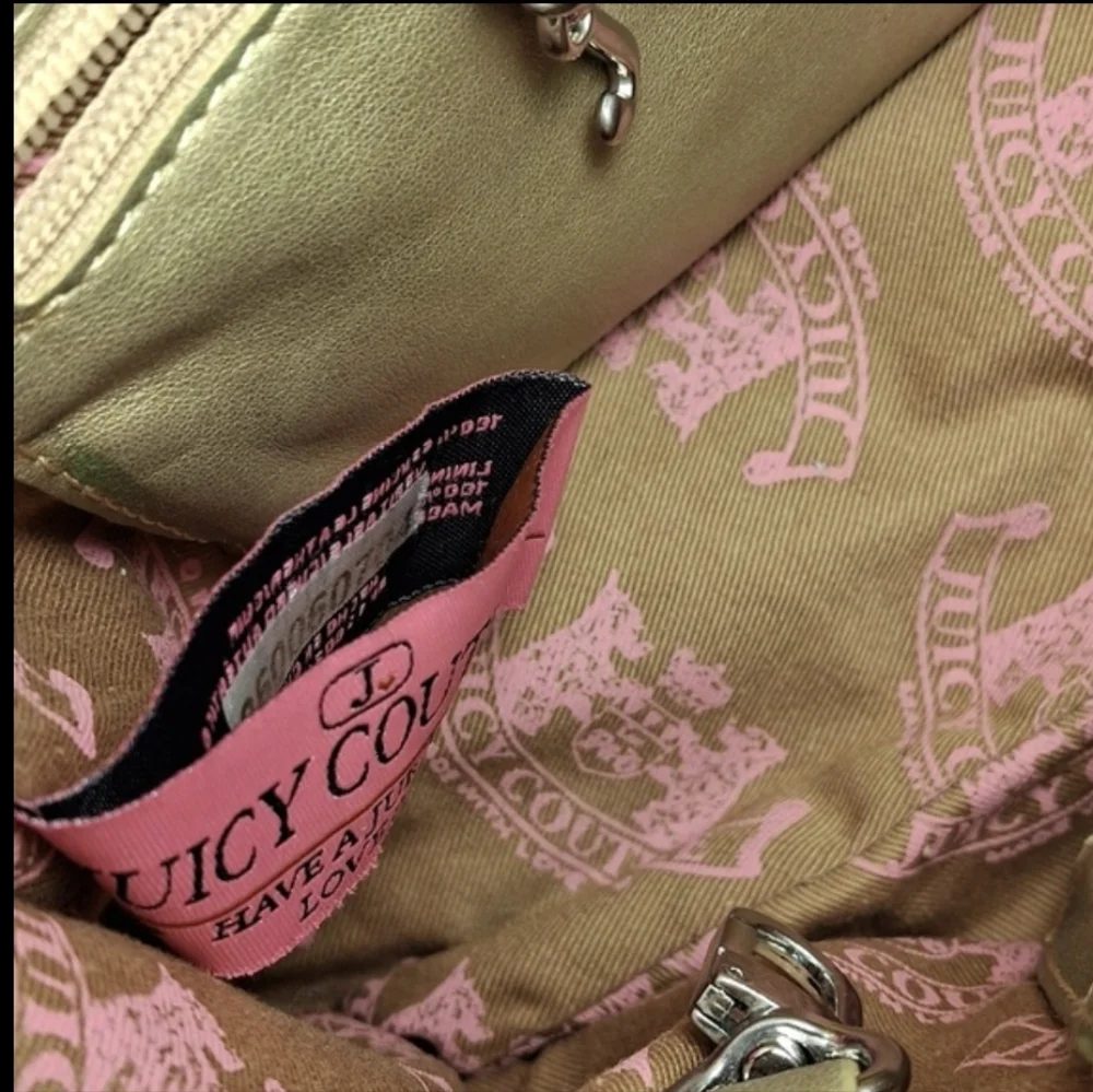 Juicy Couture Y2K Silver Hobo Bag